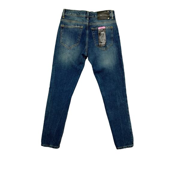 Raw Prvctr Faded Women's Blue Jeans Size 28 - Picture 2 of 11